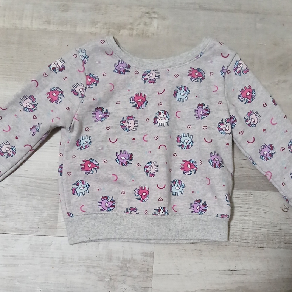 Garanimals Sweatshirt with Unicorn Print